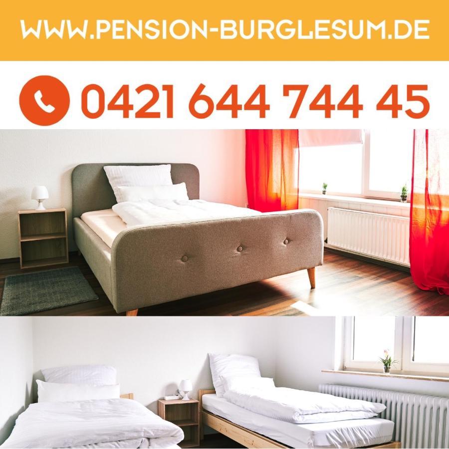 Pension Burglesum Bremen Bagian luar foto